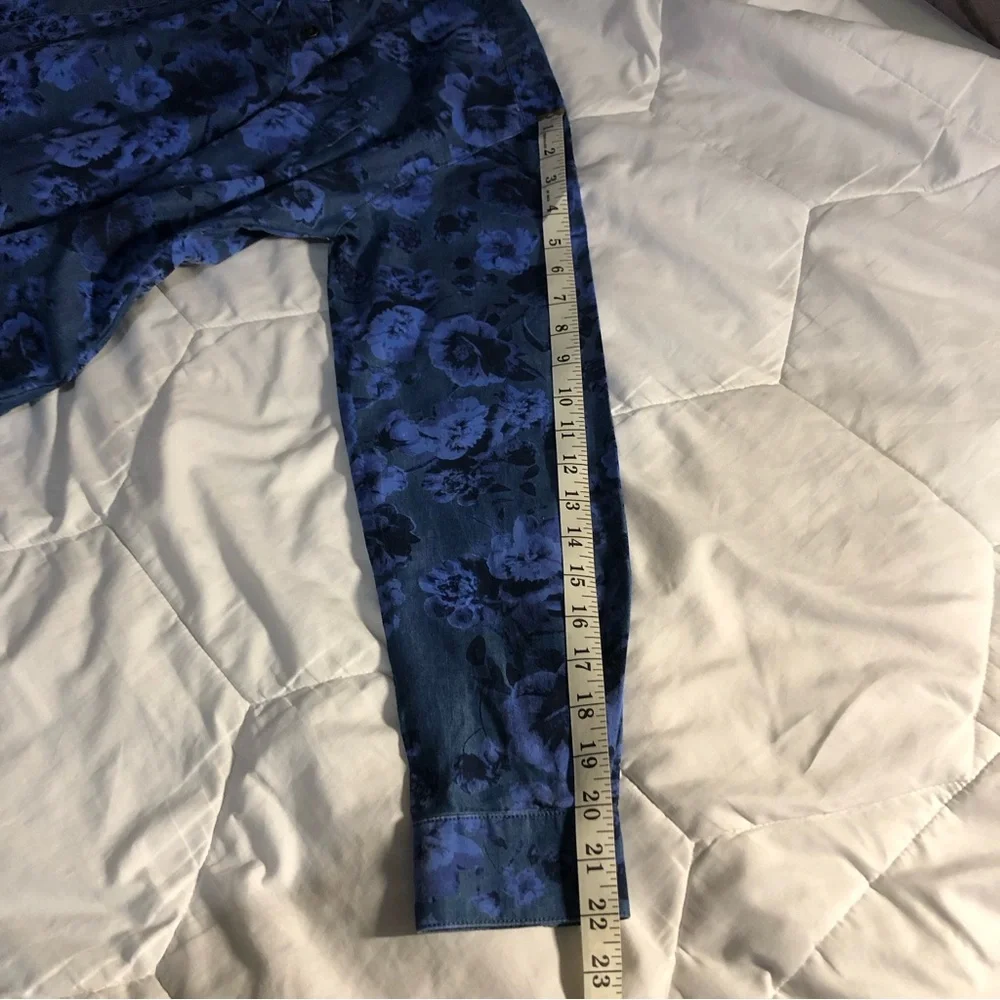 Lucky brand floral chambray button up shirt - Picture 6 of 6